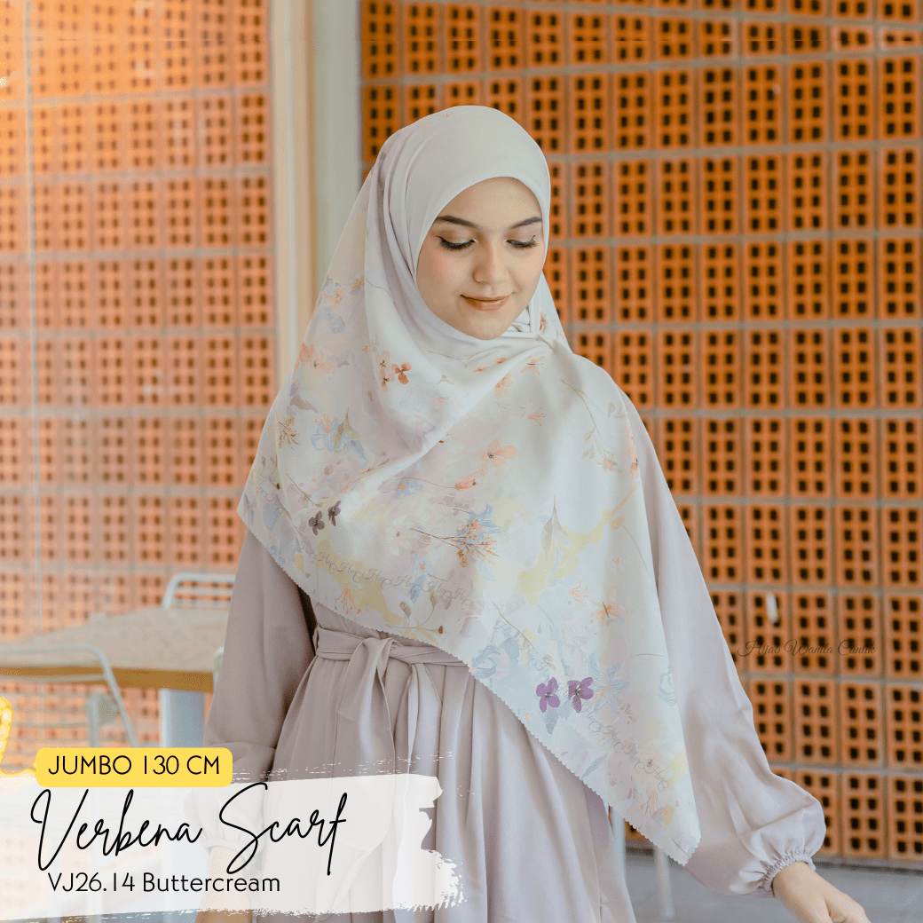 Verbena Scarf JUMBO - Buttercream