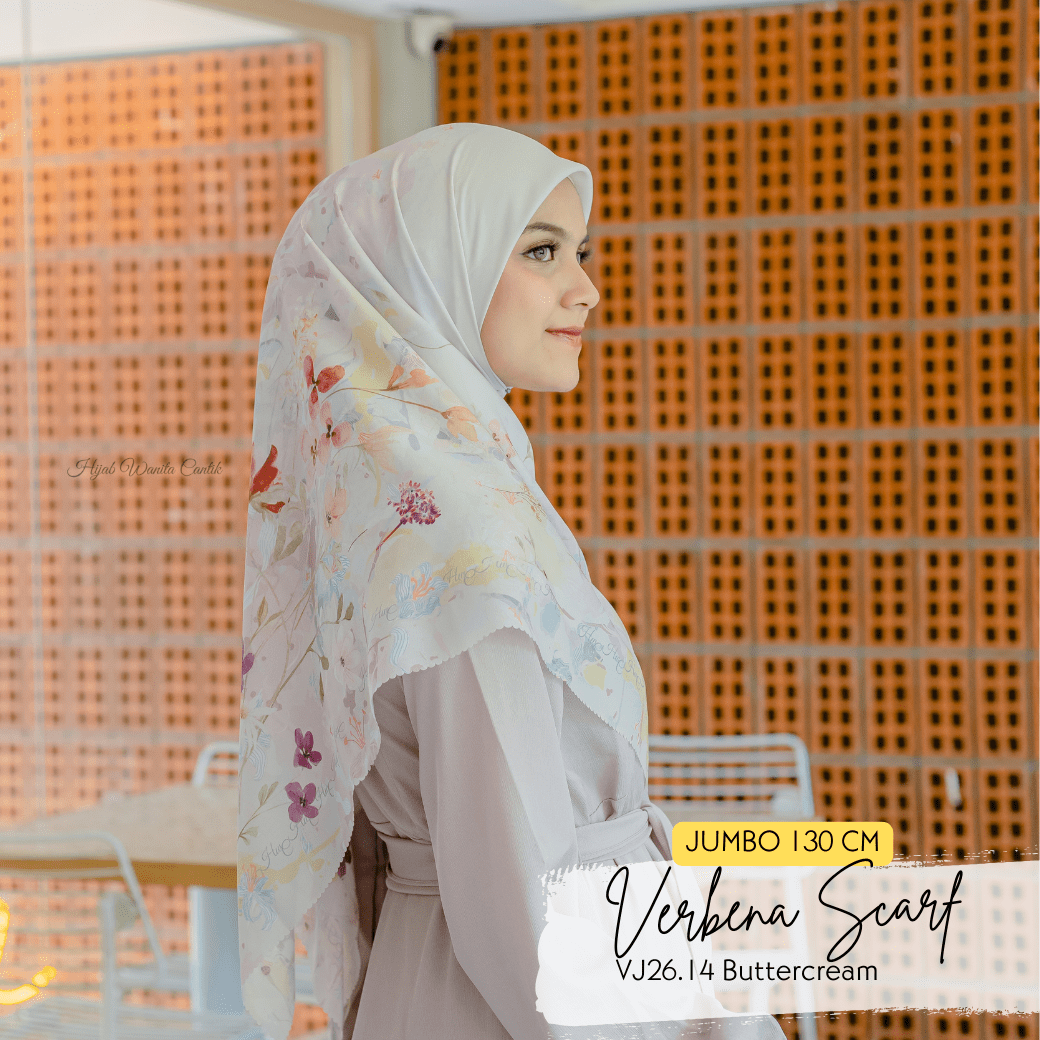 Verbena Scarf JUMBO - Buttercream