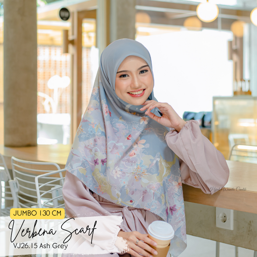 Verbena Scarf JUMBO - Ash Grey