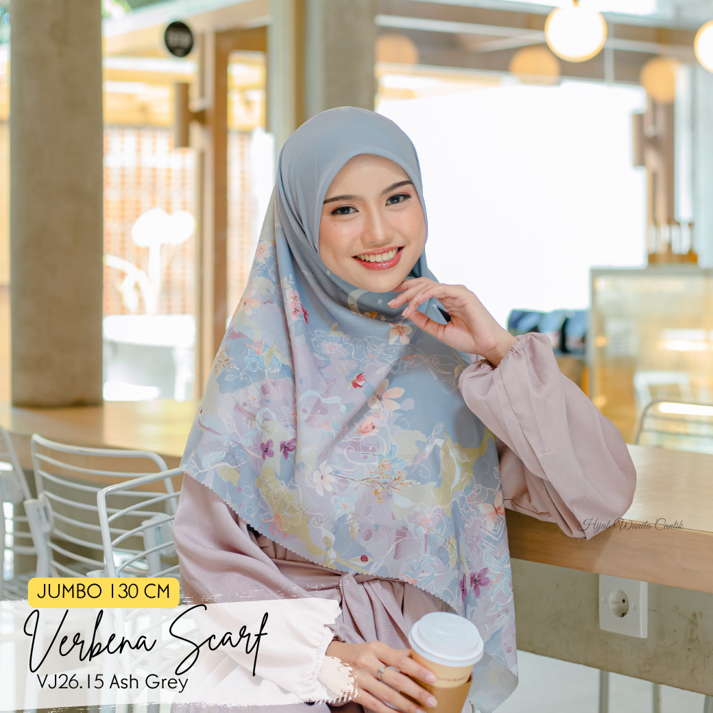 Verbena Scarf JUMBO - Ash Grey