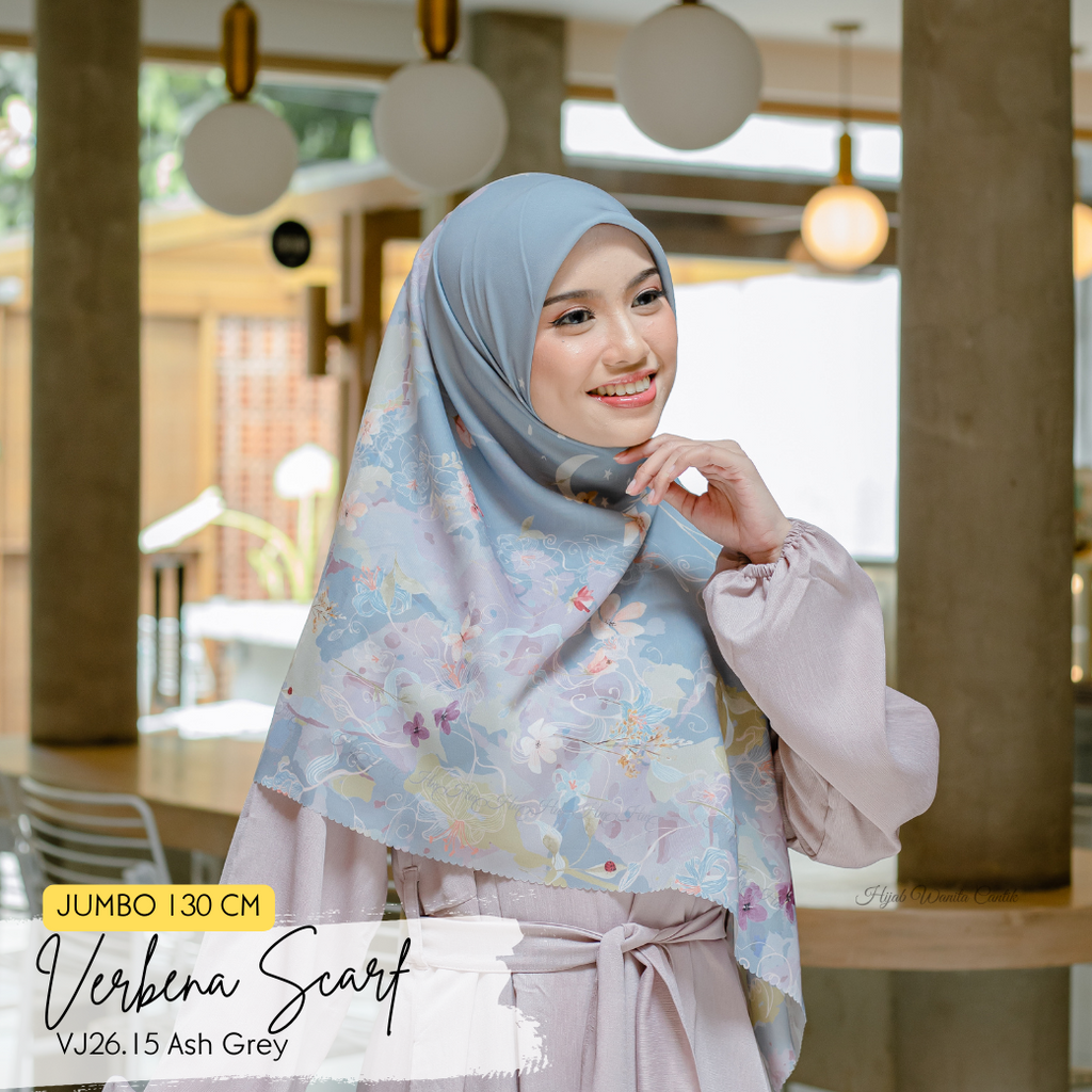 Verbena Scarf JUMBO - Ash Grey