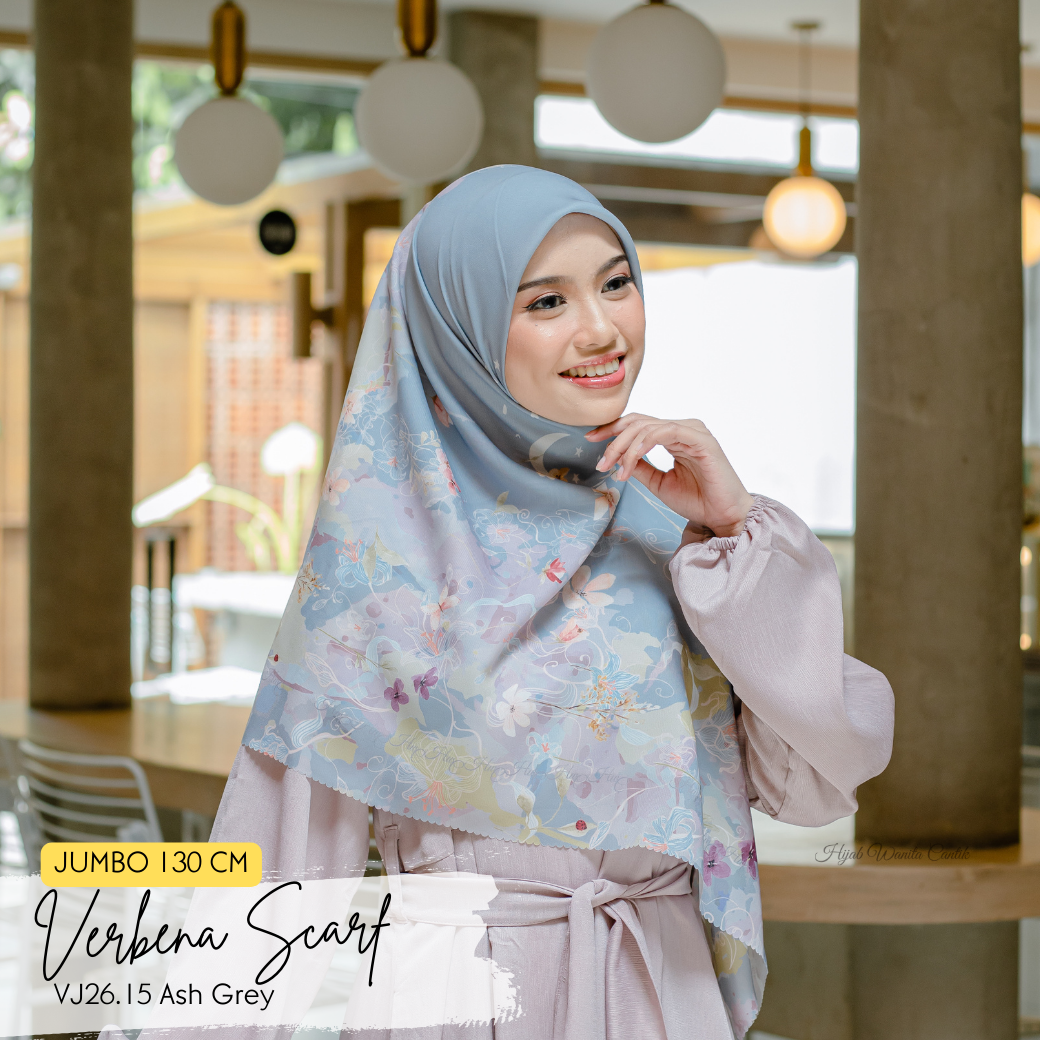 Verbena Scarf JUMBO - Ash Grey