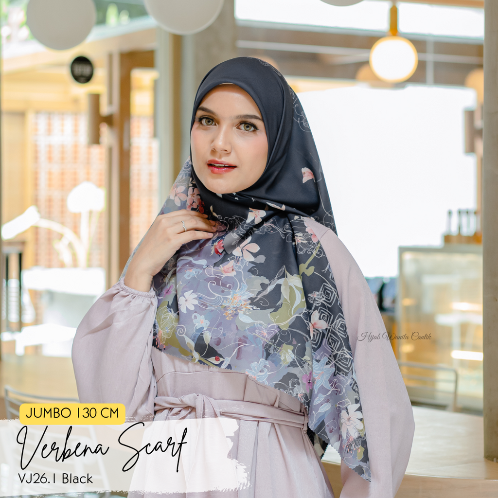 Verbena Scarf JUMBO - Black