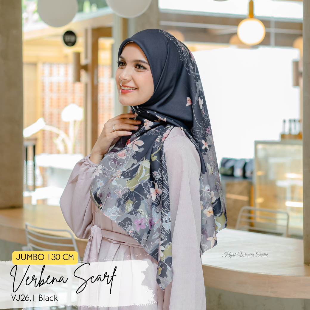 Verbena Scarf JUMBO - Black