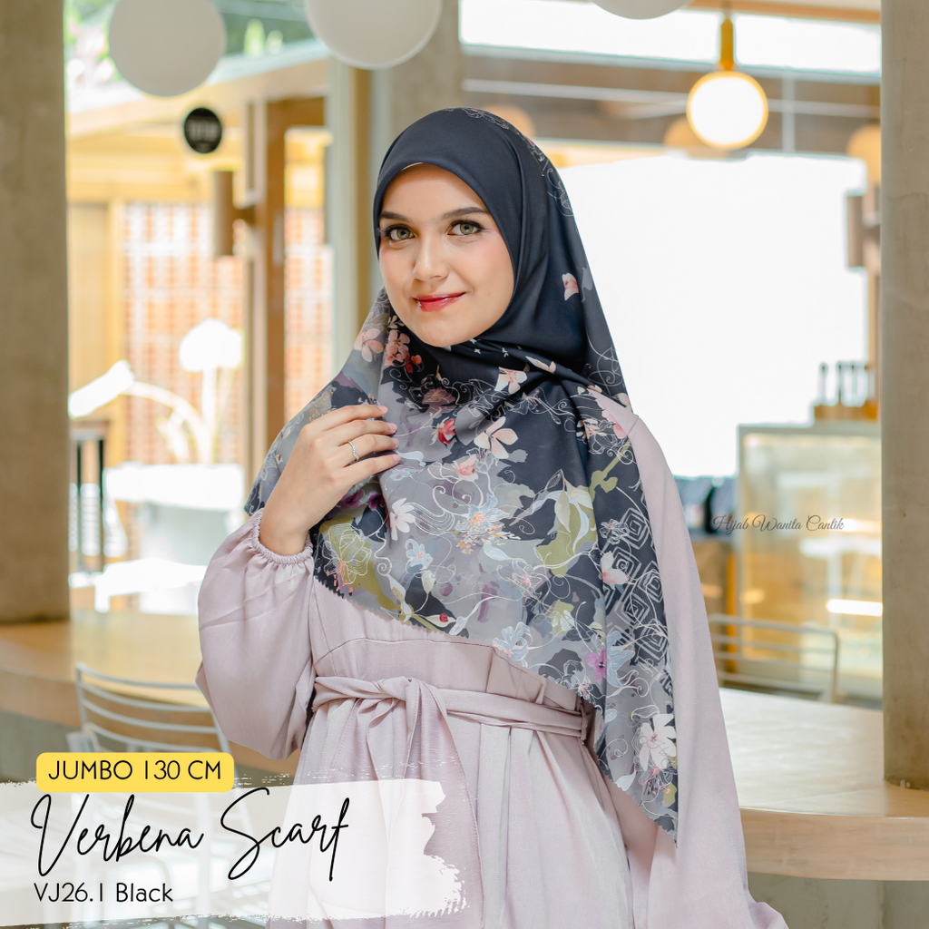 Verbena Scarf JUMBO - Black