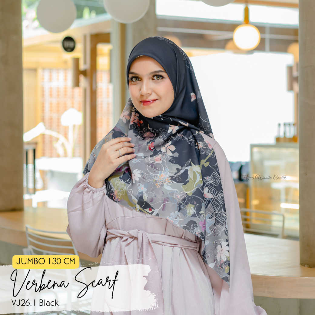 Verbena Scarf JUMBO - Black