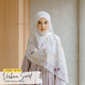 Verbena Scarf JUMBO - Snow White