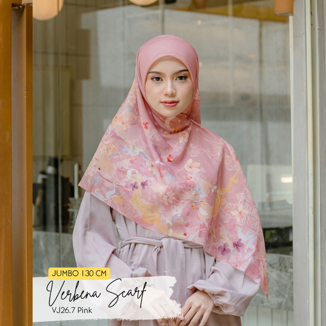 Verbena Scarf JUMBO - Pink