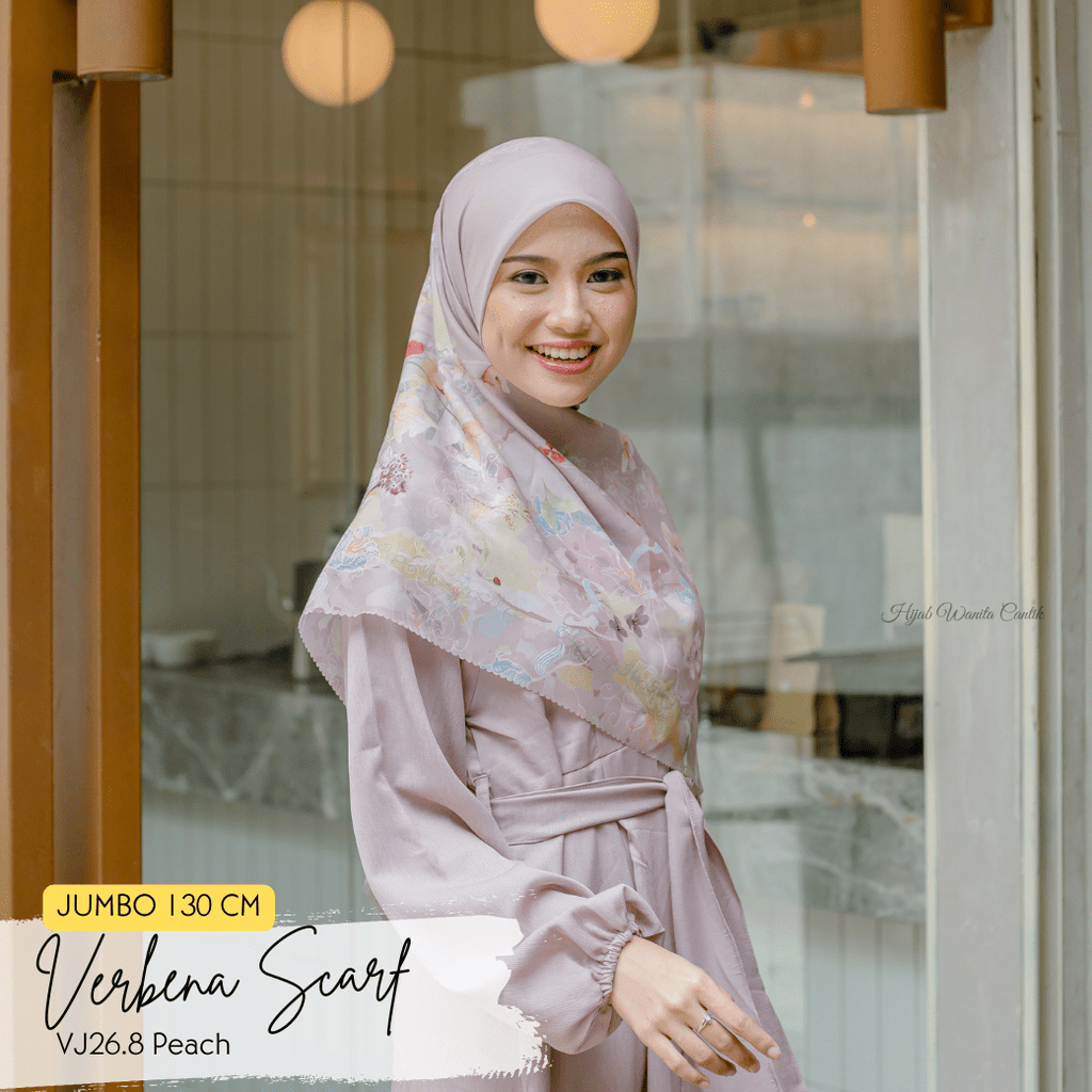 Verbena Scarf JUMBO - Peach