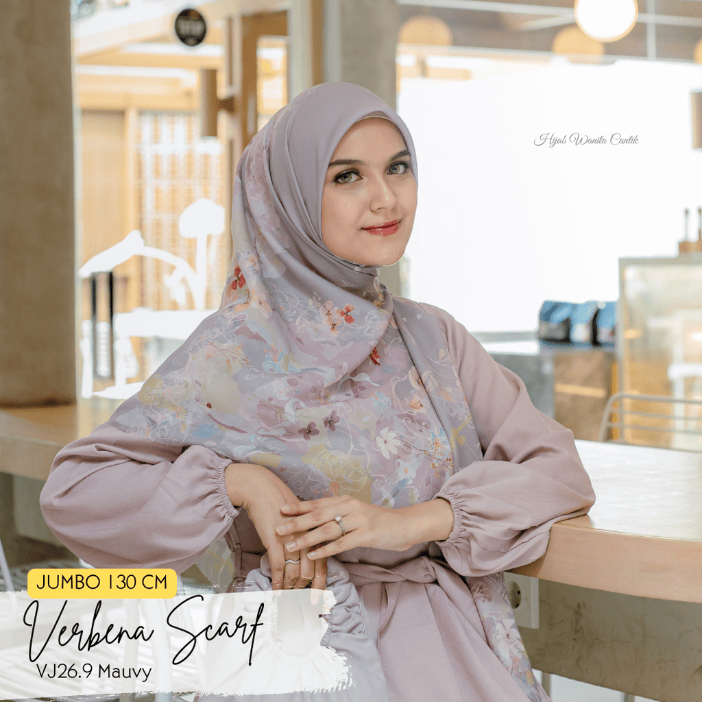 Verbena Scarf JUMBO - Mauvy