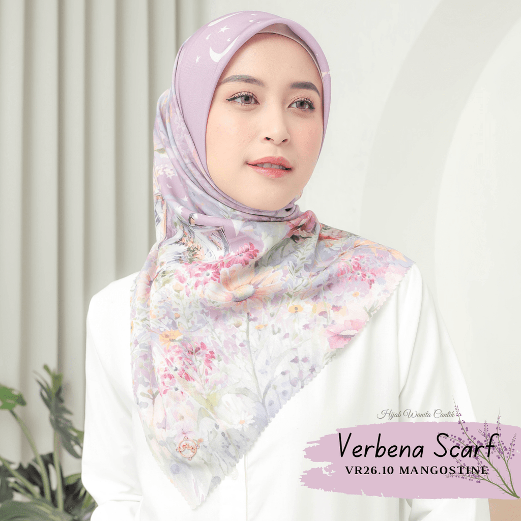 Verbena Scarf - Mangostine