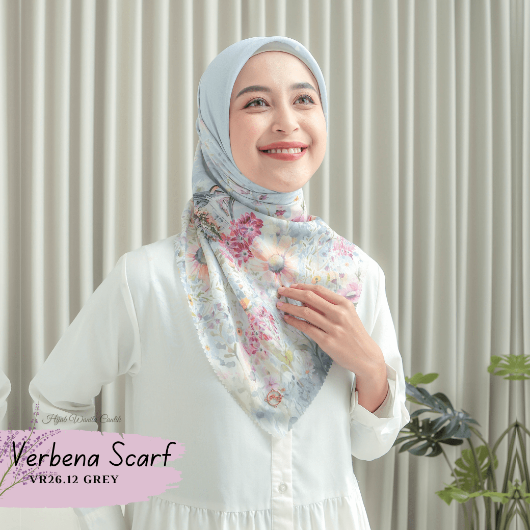 Verbena Scarf - Grey