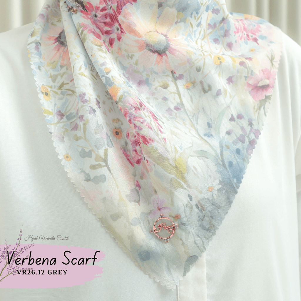 Verbena Scarf - Grey