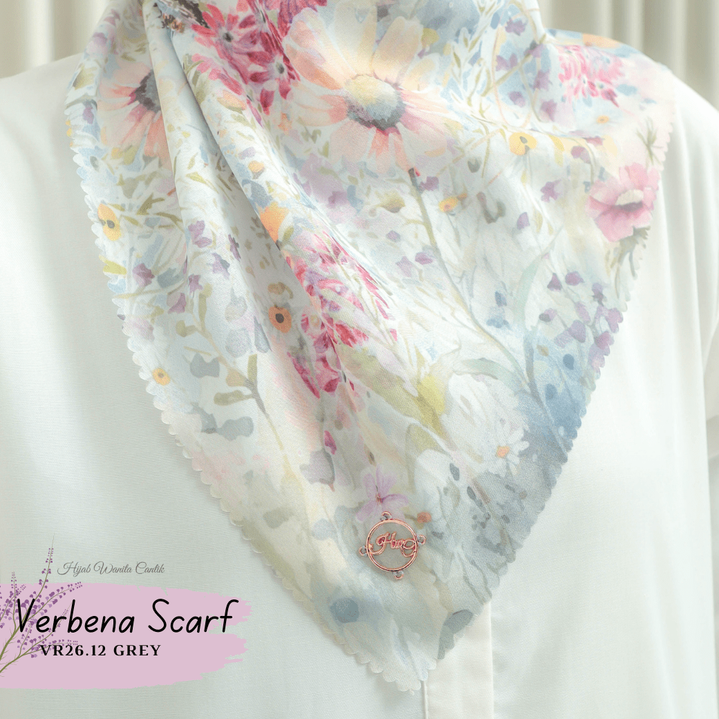 Verbena Scarf - Grey