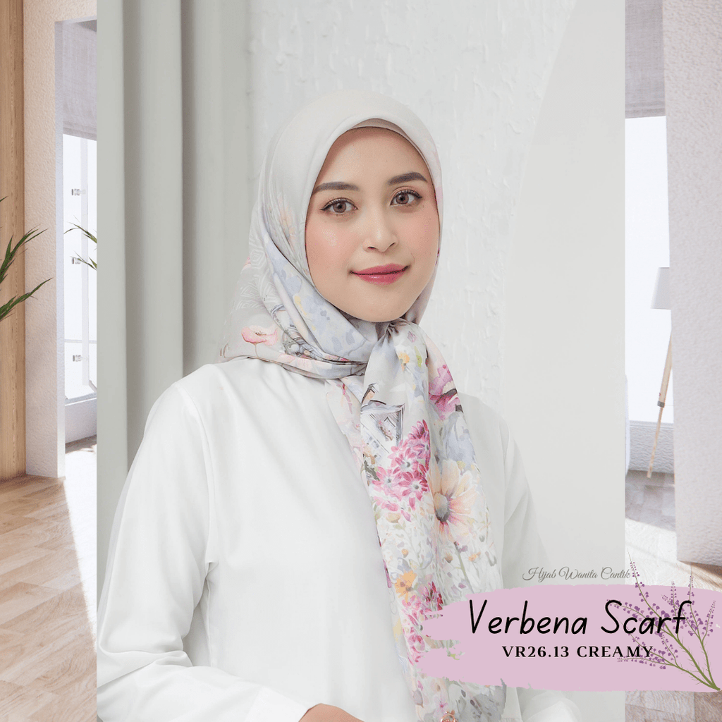Verbena Scarf - Creamy