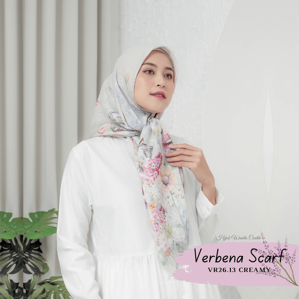Verbena Scarf - Creamy