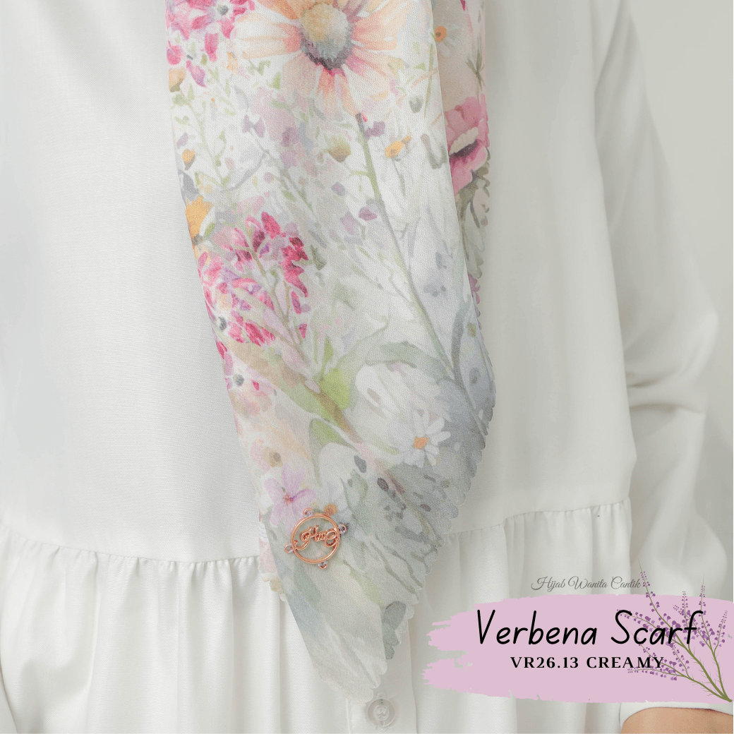 Verbena Scarf - Creamy