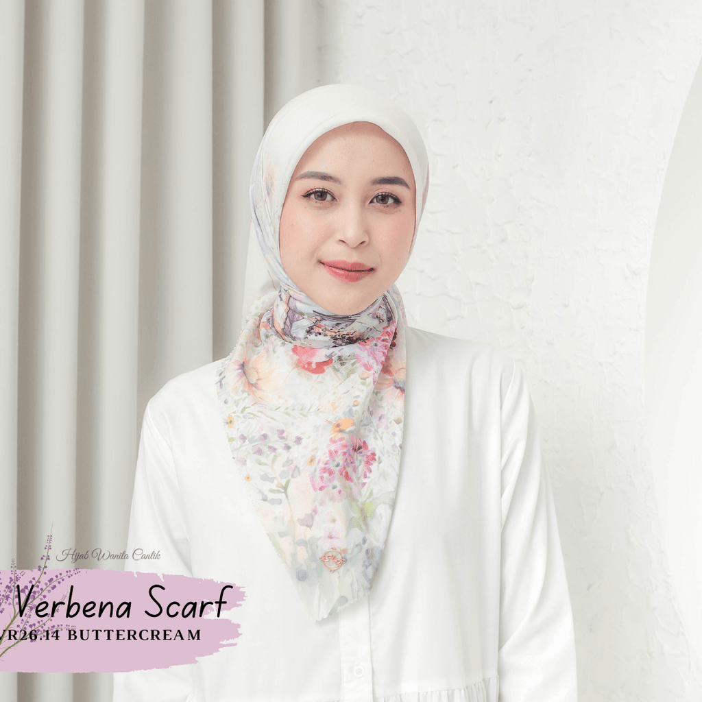 Verbena Scarf - Buttercream