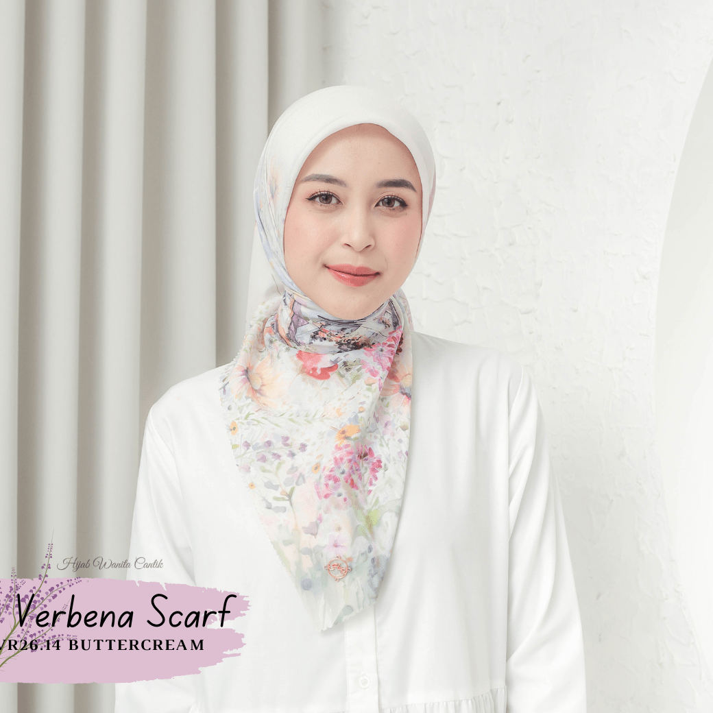 Verbena Scarf - Buttercream