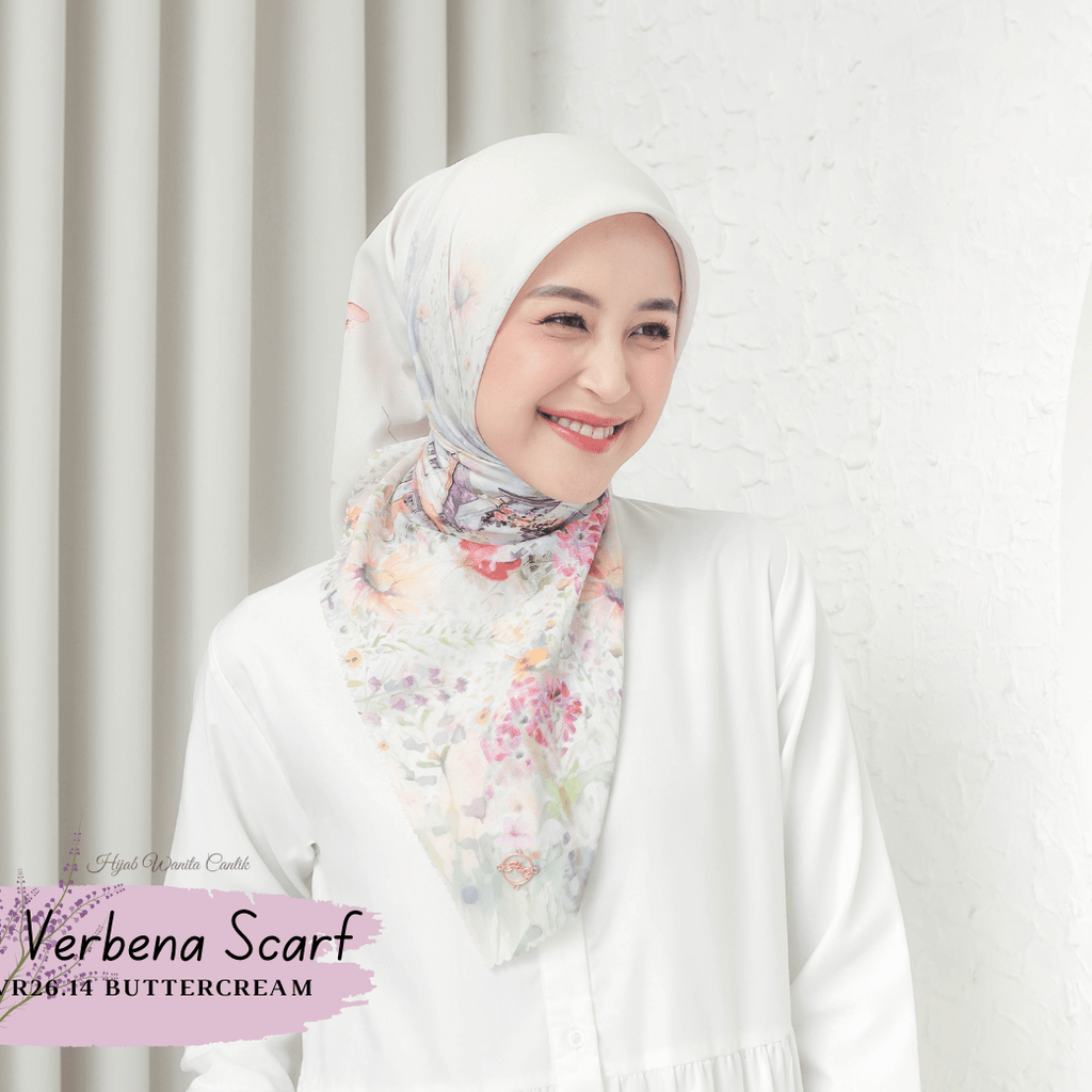 Verbena Scarf - Buttercream