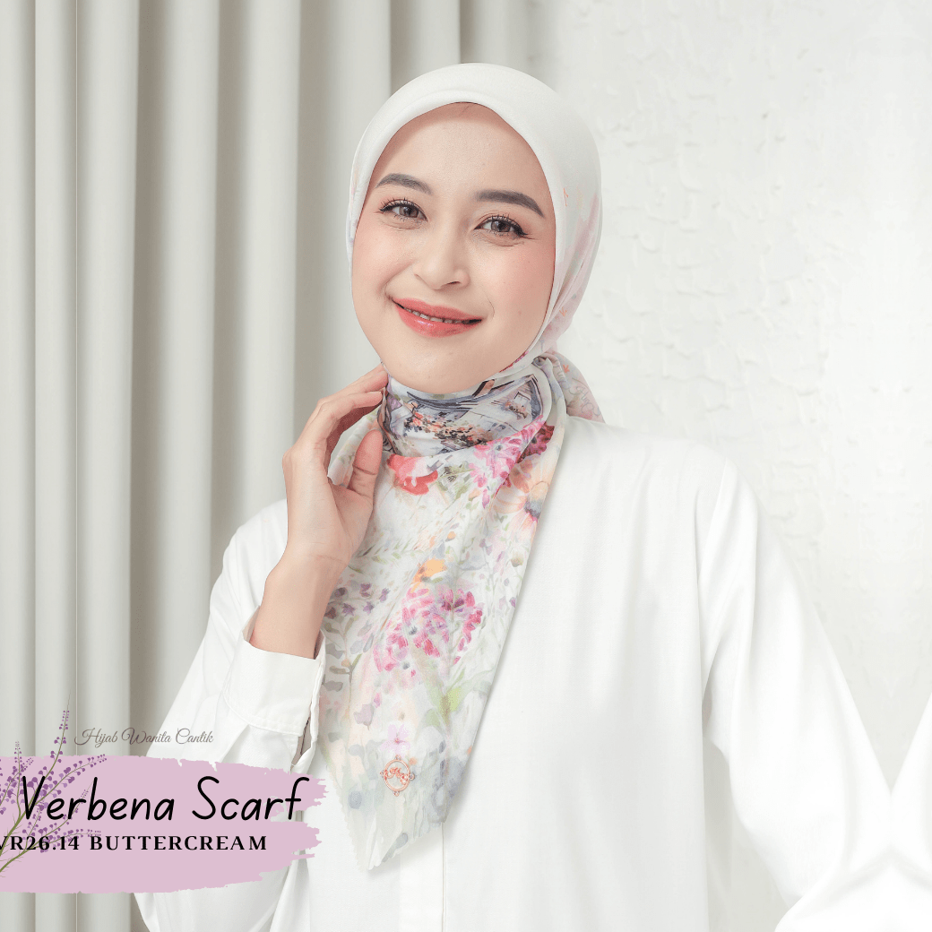 Verbena Scarf - Buttercream