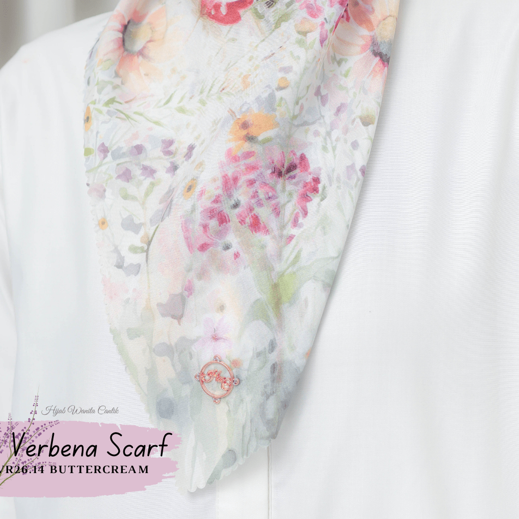 Verbena Scarf - Buttercream