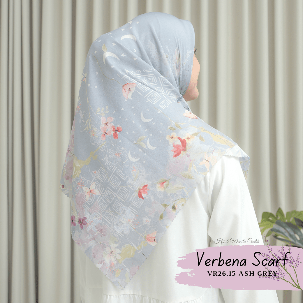 Verbena Scarf - Ash Grey