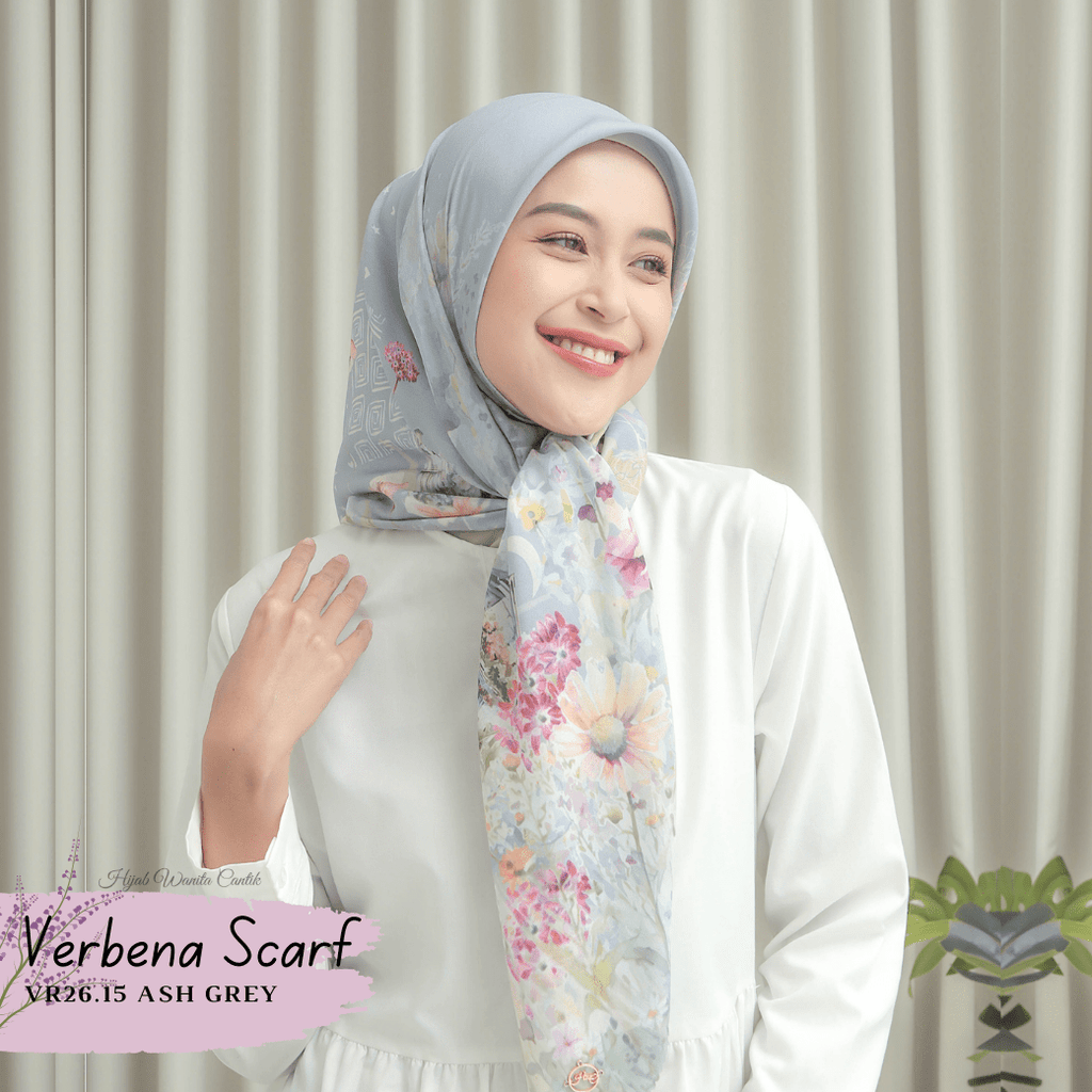 Verbena Scarf - Ash Grey