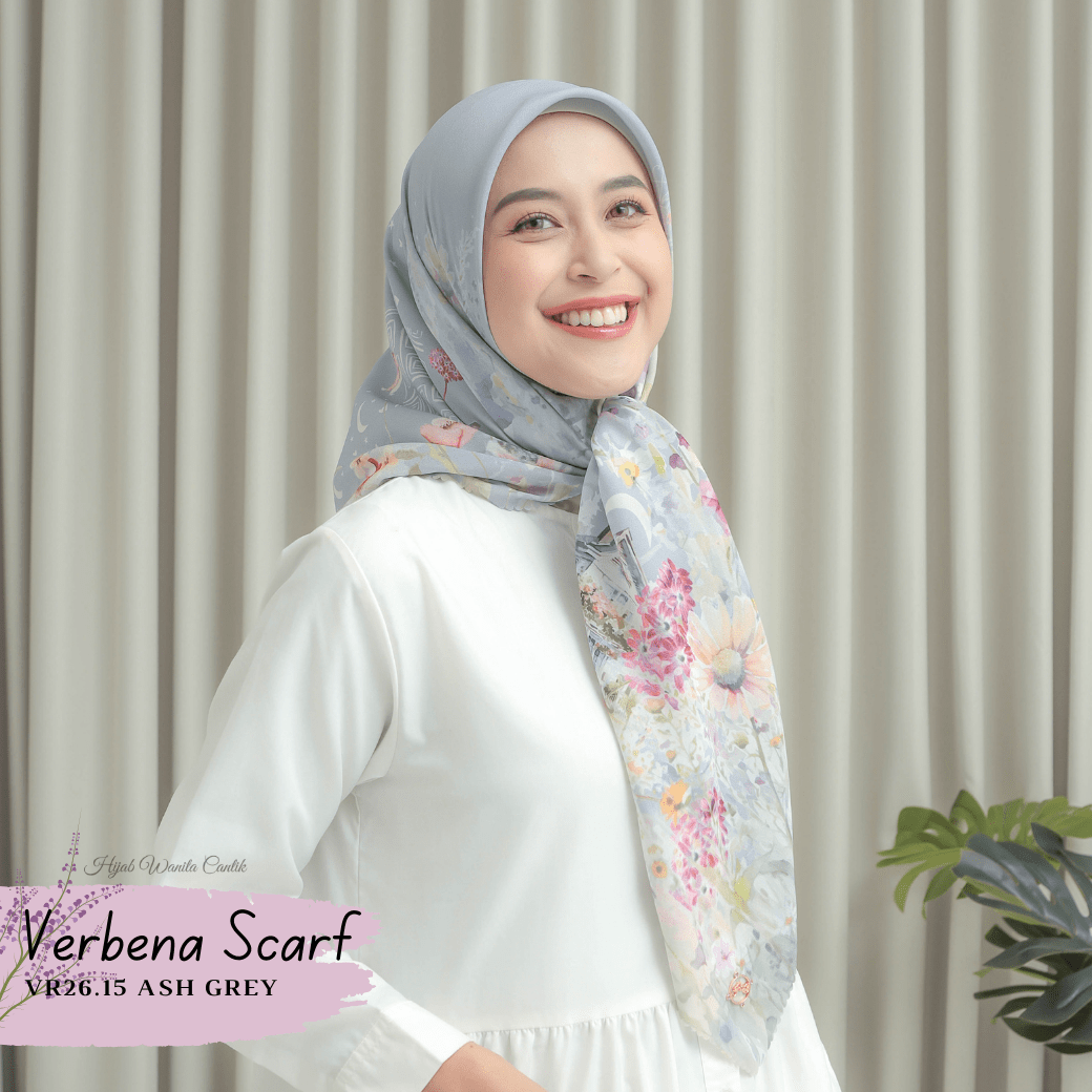 Verbena Scarf - Ash Grey