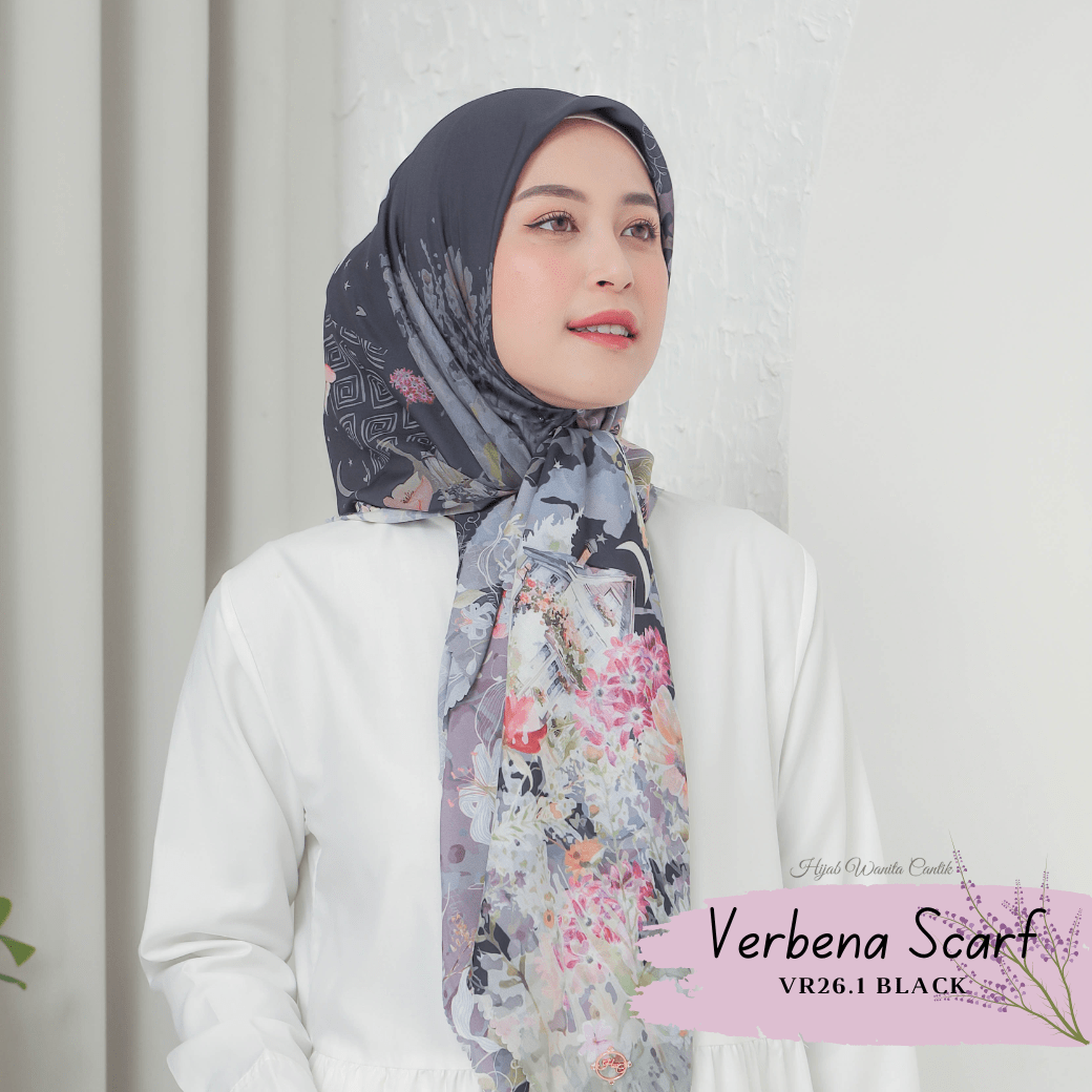 Verbena Scarf - Black