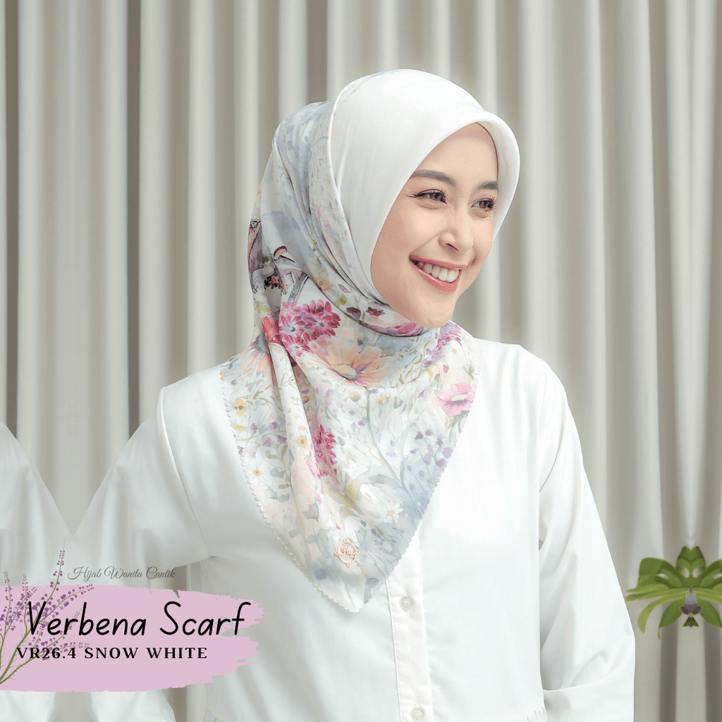 Verbena Scarf - Snow White