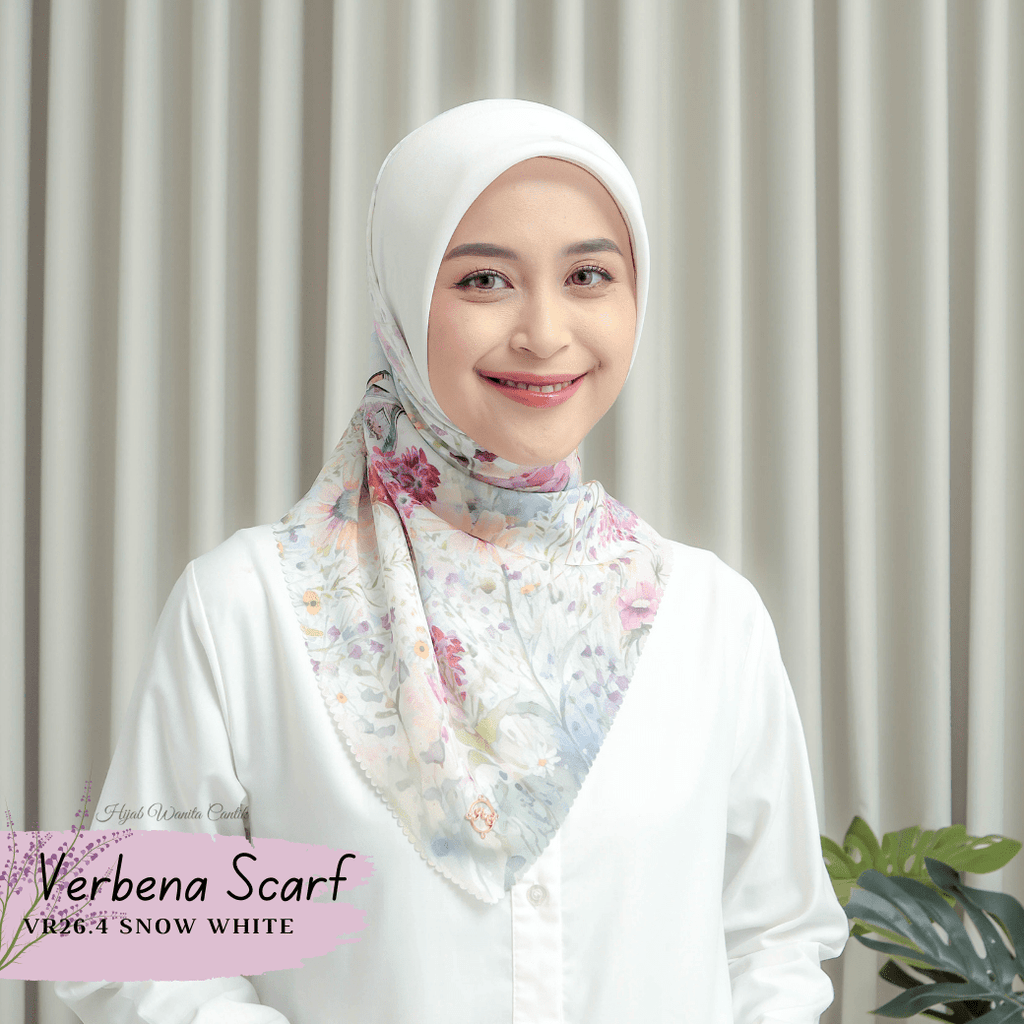 Verbena Scarf - Snow White