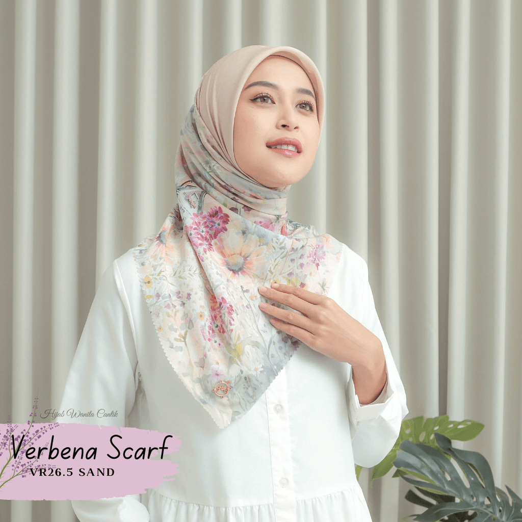 Verbena Scarf - Sand