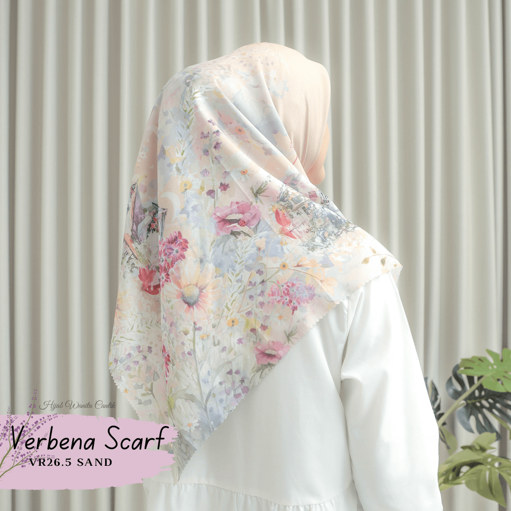 Verbena Scarf - Sand