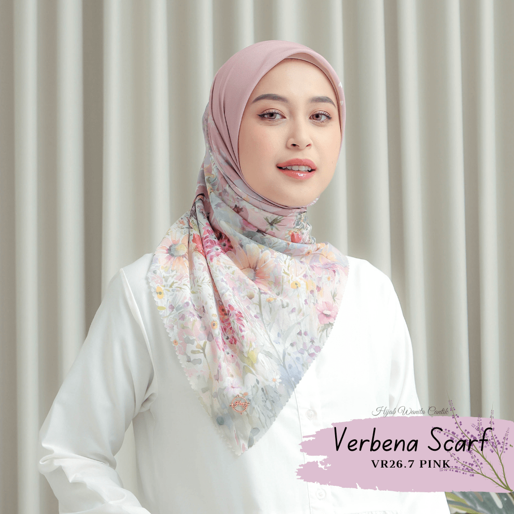 Verbena Scarf - Pink