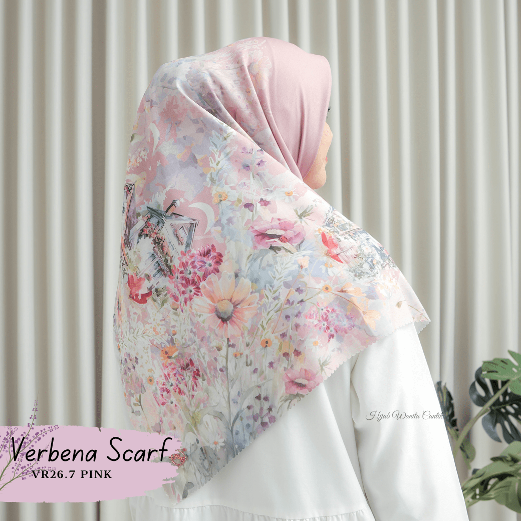Verbena Scarf - Pink