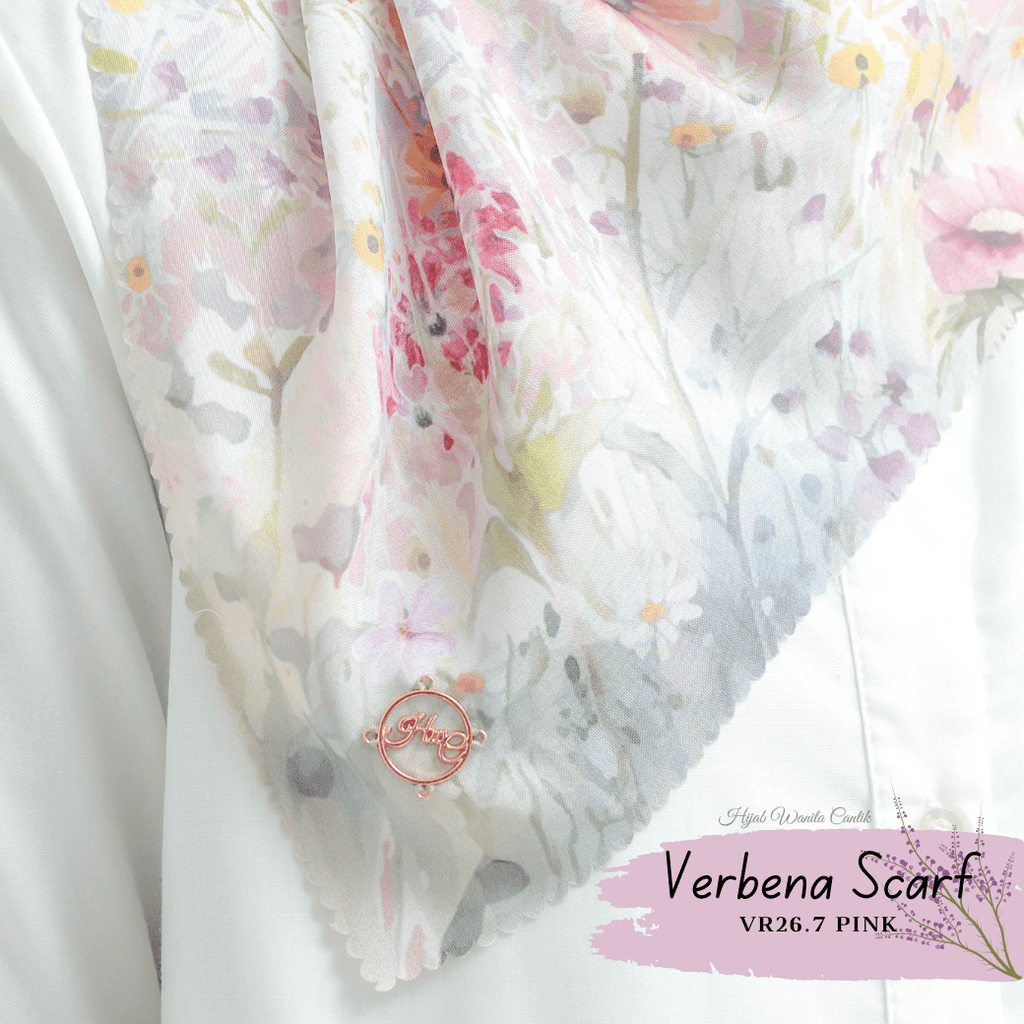 Verbena Scarf - Pink