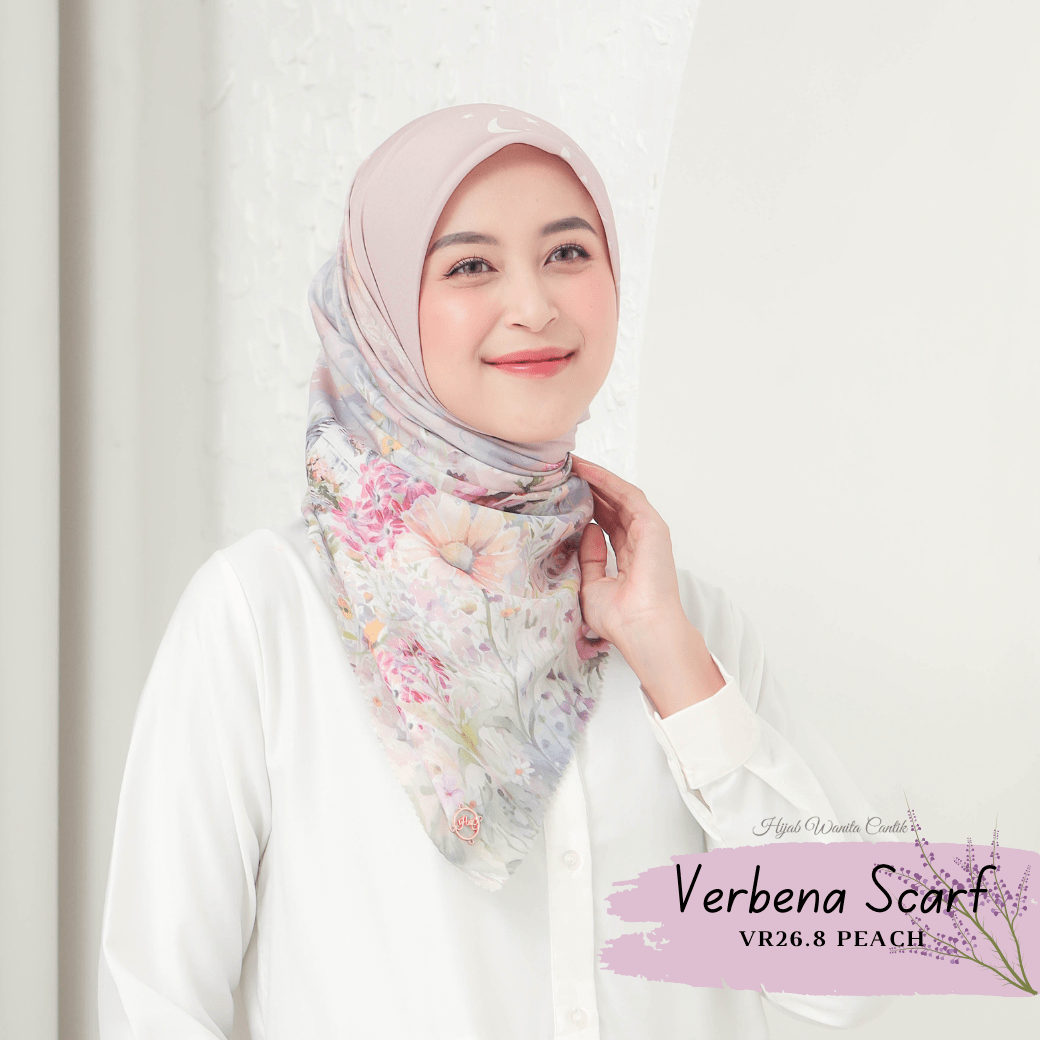 Verbena Scarf - Peach
