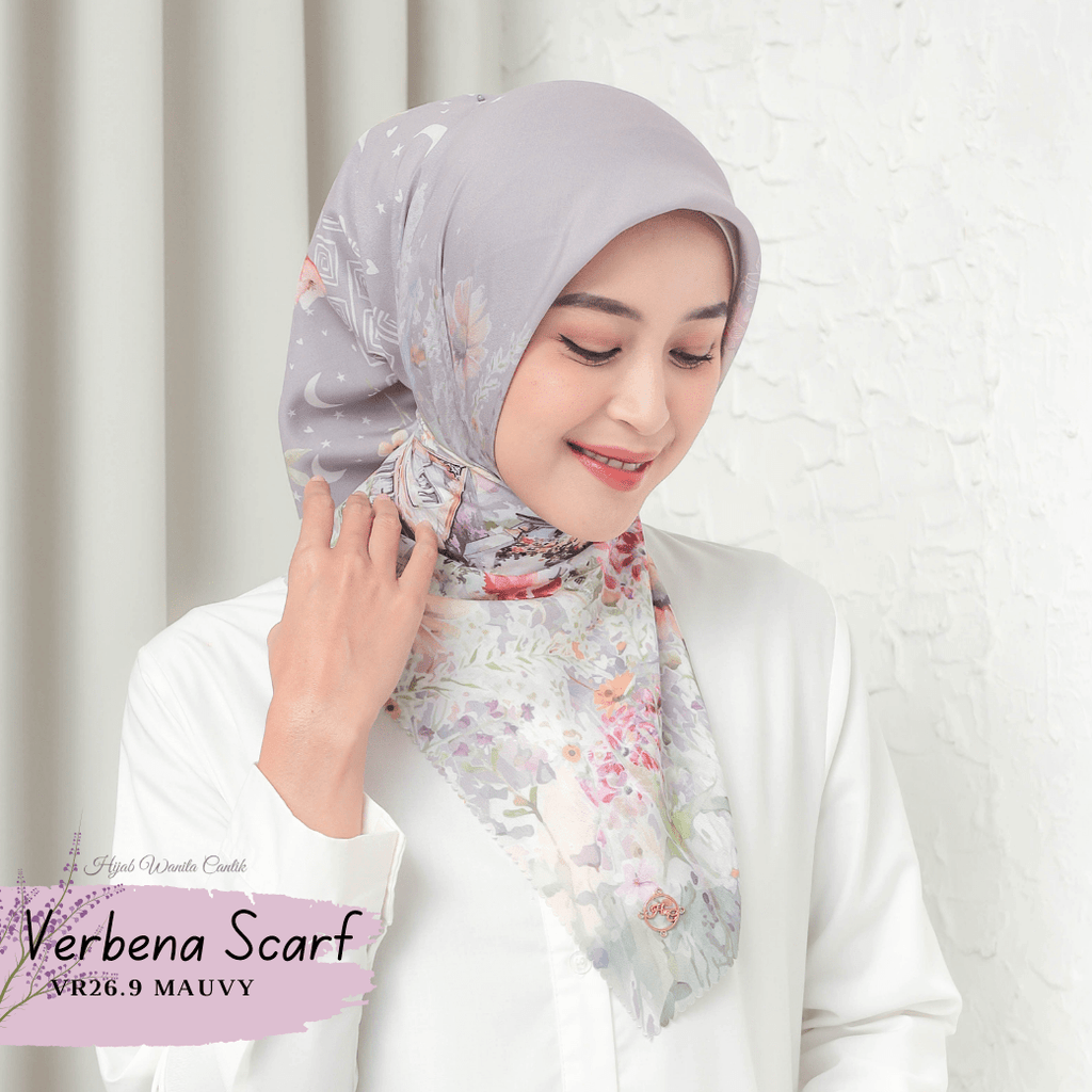 Verbena Scarf - Mauvy