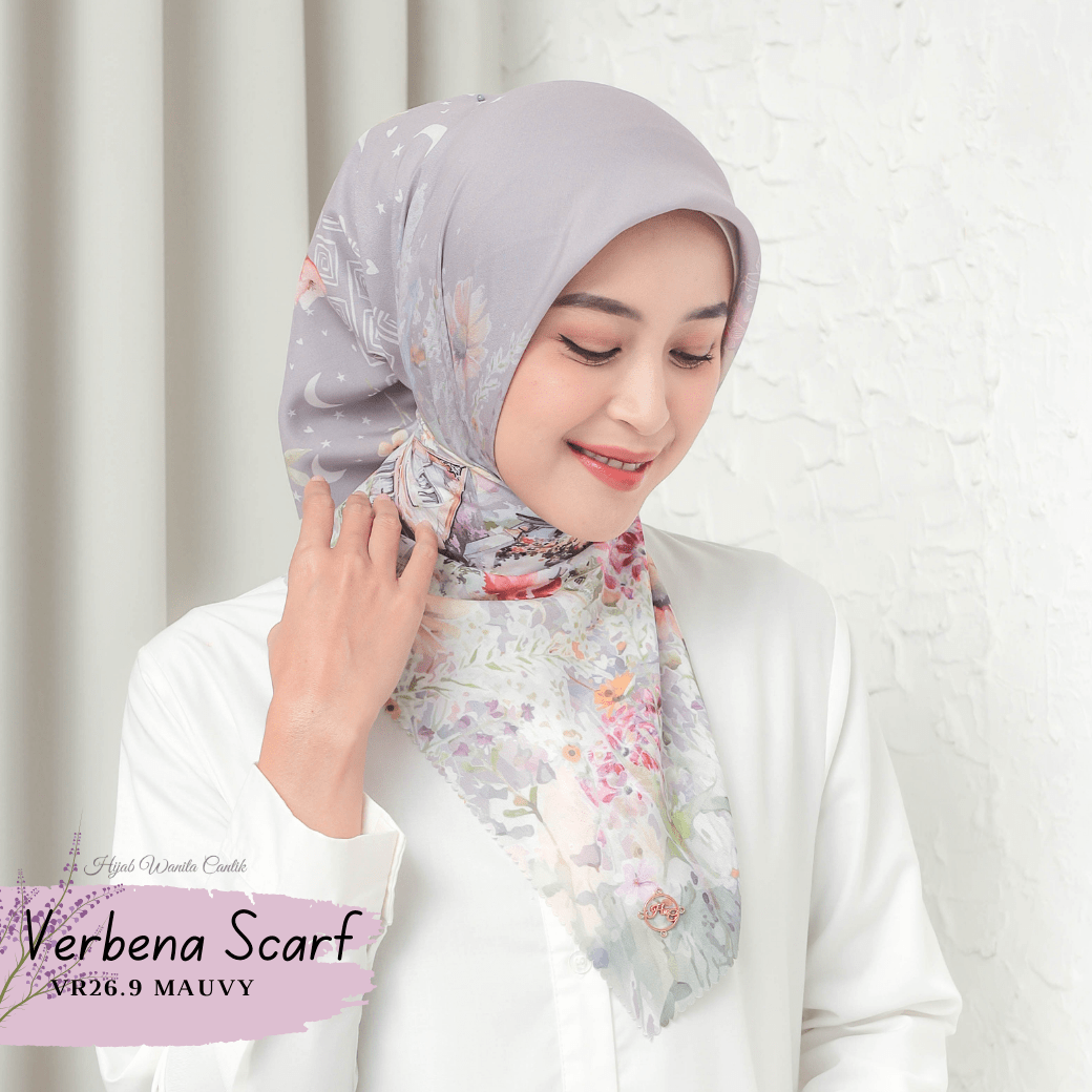 Verbena Scarf - Mauvy