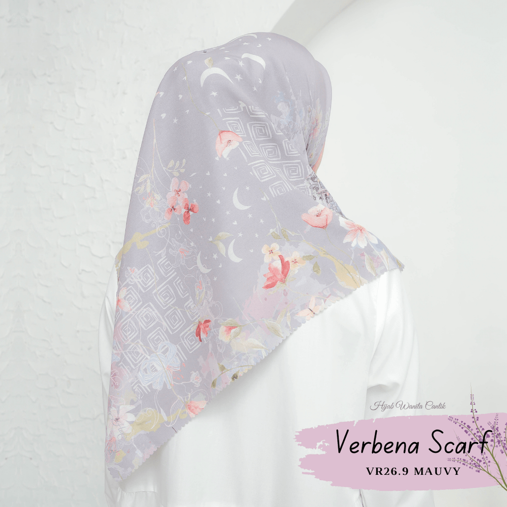 Verbena Scarf - Mauvy