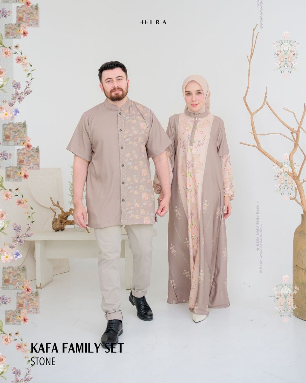 Kafa Dress - Stone
